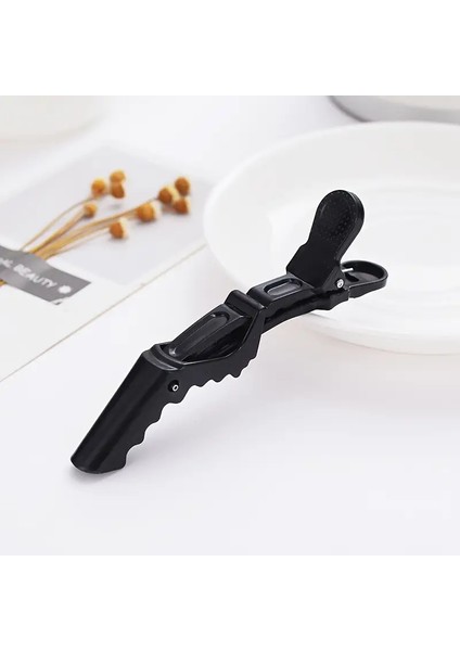 Profesyonel Kuaför Saç Ayırma Tokası – 5’li Set, Kaymaz, Siyah indirimleri