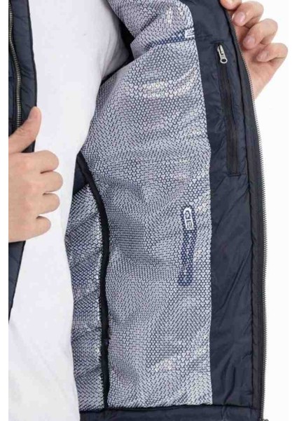 Titanıum Alpha Termal Lacivert Slim Fit Mont modelleri