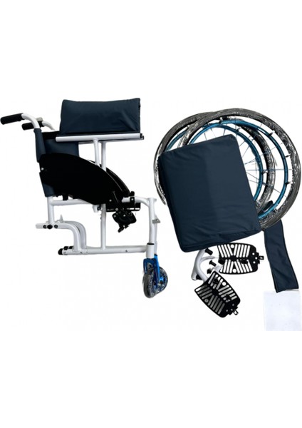 P145 Aktif Özellikli Alüminyum Tekerlekli Sandalye indirimleri