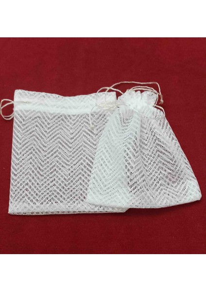 Zigzag Desenli Tül Kese 11*14 cm Ebatında 25 Adettir Hediyelik Bohçalık Çeyizlik indirimleri