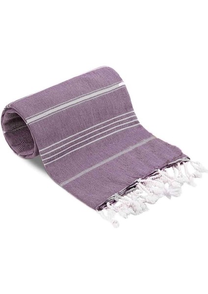 Summer Wind Soft &#37;100 Pamuk Peştemal 100X180 cm Mor