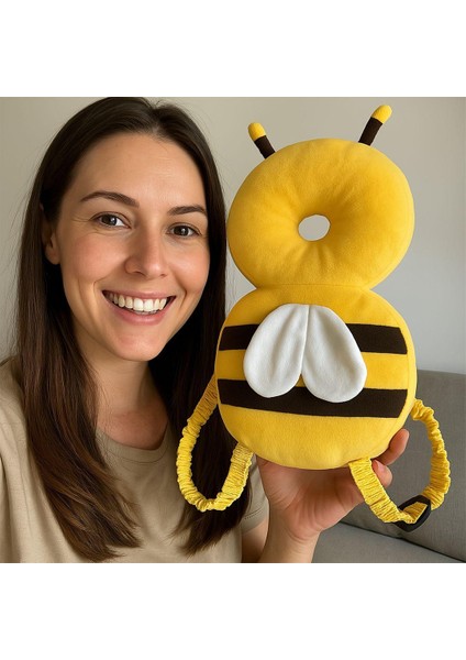 Bebek Baş Kafa Koruma Yastığı Çantası 0-3 Yaş