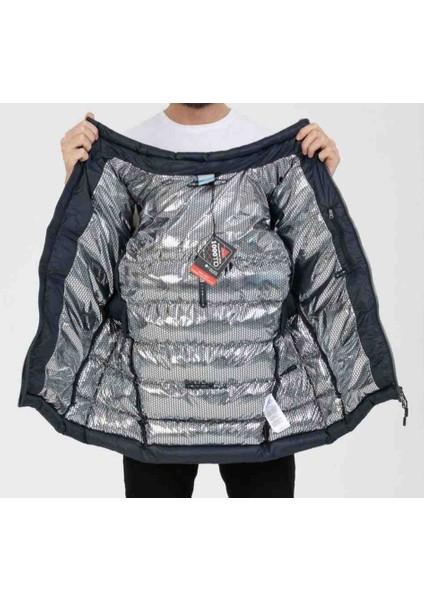 Titanıum Omnı Heat Termal Lacivert Slim Fit Şişme Kapşönlu Yelek indirimleri