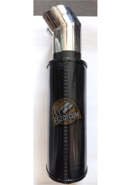50 Mm. Çiftli Yassı Krom Sessiz Egzoz Eksoz Çıkışı modelleri