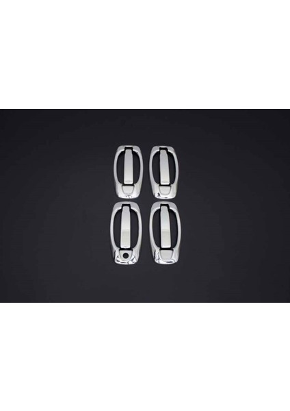 Opel Combo D Uyumlu Kapı Kolu 4 Kapı 8 Parça 2011-2018 Paslanmaz Krom