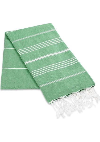 Summer Wind Soft &#37;100 Pamuk Peştemal 100X180 cm Yeşil