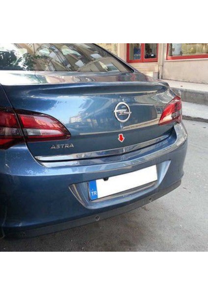 Opel Astra J Sedan Uyumlu Bagaj Alt Çıtası 2010-2014 Paslanmaz Krom fiyatları