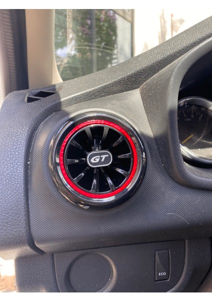 Fiat Fiorino Uyumlu GT Kırmızı Havalandırma Menfezi 4 adet – HM1002-2