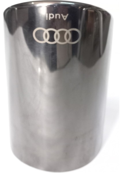 Paslanmaz Krom Tekli Egzoz Ucu Audi Markalı Titanyum