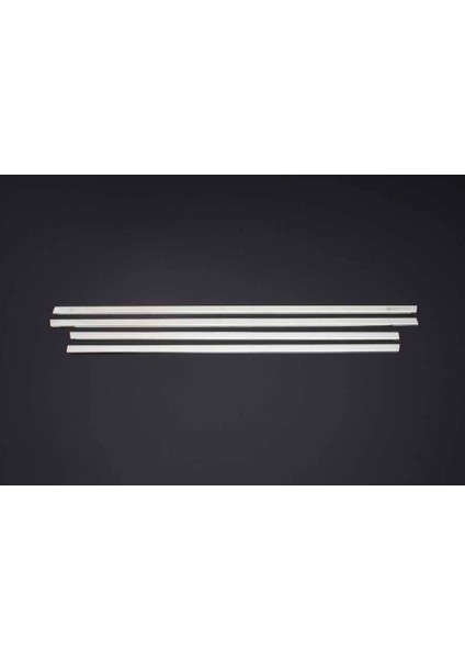 Opel Corsa C Uyumlu Cam Çıtası 4 Parça 2000-2006 Paslanmaz Krom