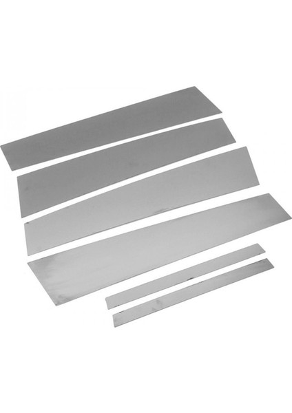 Opel Vectra C Sedan/sw Uyumlu Direk Nikelaj Çıtası 6 Parça 2002-2008 Paslanmaz Krom