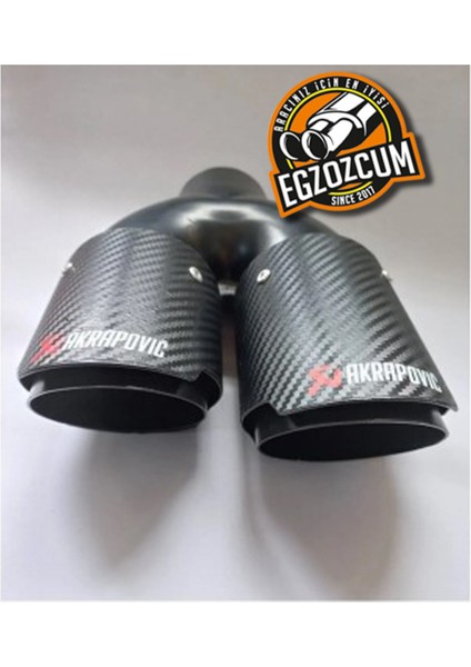 76 Mm. Çiftli Sol Içi Siyah Karbon Kaplama - Egzozcum - fiyatları