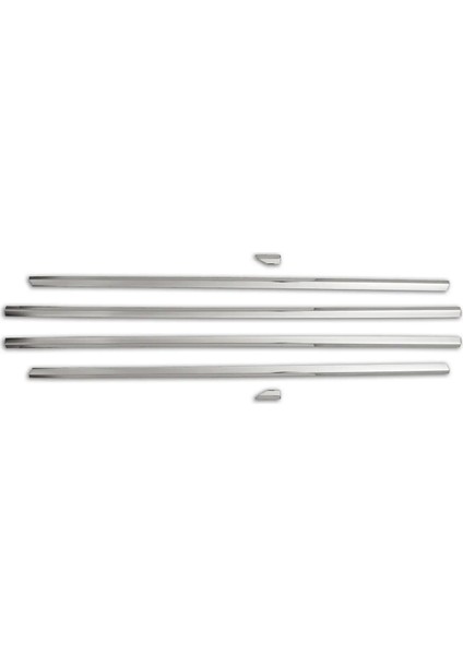 Opel Insignia Sedan Uyumlu Cam Çıtası 6 Parça 2017 ve Üzeri Paslanmaz Krom