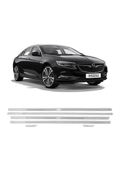 Opel Insignia Sedan Uyumlu Cam Çıtası 6 Parça 2017 ve Üzeri Paslanmaz Krom fiyatları