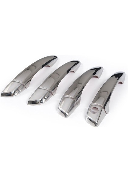 Opel Grandland x Uyumlu Kapı Kolu 4 Parça 2017-2021 Paslanmaz Krom