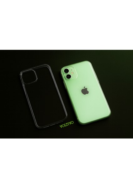 iPhone 12 / 12 Pro - Ultra Ince Şeffaf Sade Silikon Kılıf fiyatları