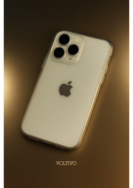 iPhone 12 / 12 Pro - Ultra Ince Şeffaf Sade Silikon Kılıf