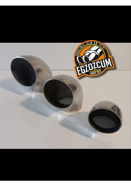 Paslanmaz Krom Dirsek Boru 90° 76 Mm. fiyatları