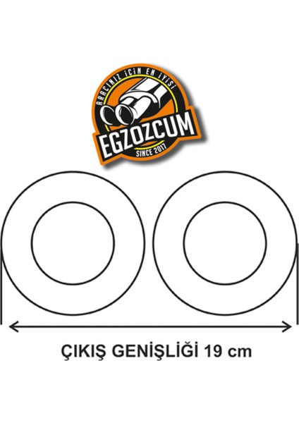 90 mm Dışı Tam Krom Sağ Çıkış Akrapovic Egzoz Ucu Eksoz 1 Adet - Uyumlu- fırsatları