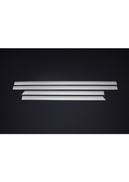 Mitsubishi Lancer Uyumlu Yan Kapı Çıtası 4 Parça 2008 ve Üzeri Paslanmaz Krom