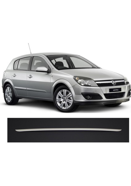 Opel Astra H Hb Uyumlu Bagaj Alt Çıta 2004-2010 Paslanmaz Krom fiyatları