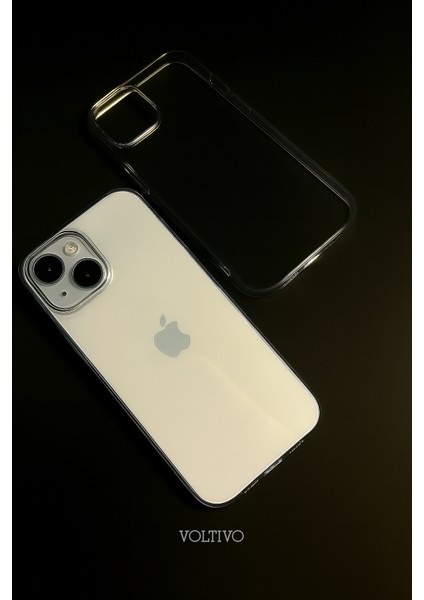 iPhone 15 - Ultra Ince Şeffaf Sade Silikon Kılıf fiyatları