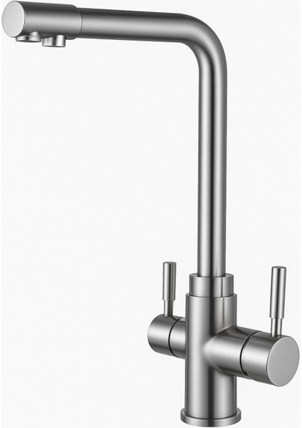 Lüks Üç Yollu Musluk – Su Arıtma Cihazı Uyumlu