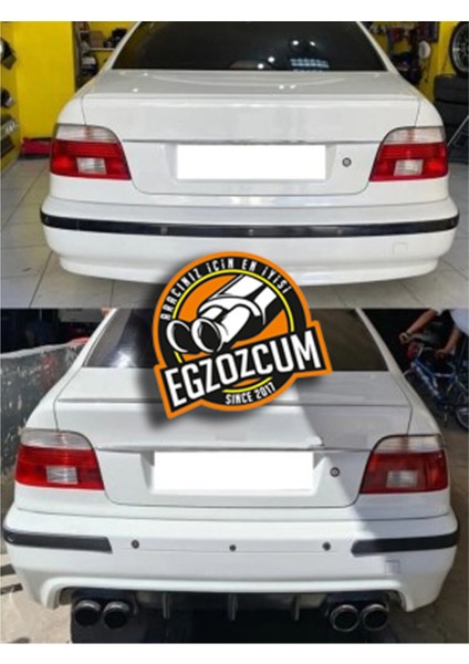 Akrapoviç 90 mm Çiftli Sol Çıkış Içi Krom Karbon Kaplama Uyumlu modelleri