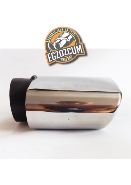 Tekli Kare Krom Uyumlu Sessiz Egzoz Eksoz Ucu modelleri