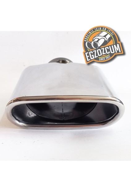 Tekli Kare Krom Uyumlu Sessiz Egzoz Eksoz Ucu fırsatları