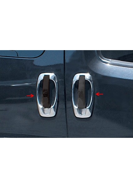 Opel Combo D Uyumlu Kapı Kolu Çerçevesi 4 Parça 2011-2018 Paslanmaz Krom fiyatları