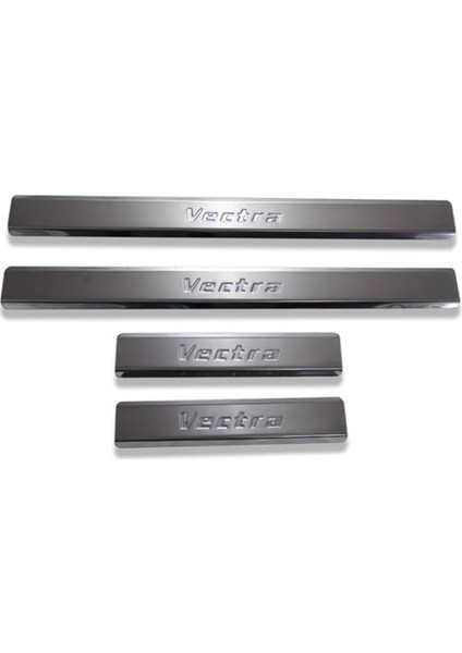 Opel Vectra B Sedan Uyumlu Kapı Eşiği 4 Parça 1995-2003 Paslanmaz Krom
