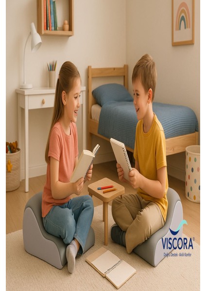 Vıscora® Ortopedik Çocuk Minderi – Ders, Oyun, Uyku ve Oturma Desteği fiyatları