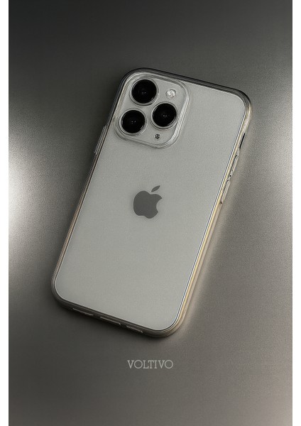 iPhone 15 Pro Max - Ultra Ince Şeffaf Sade Silikon Kılıf modelleri