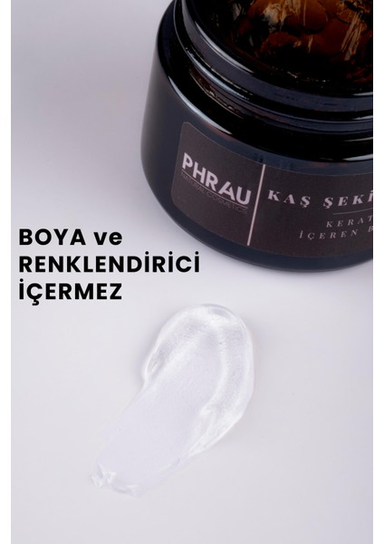 Kaş Şekillendirici Jel 50 ml – Argan Yağı, Keratin ve E Vitaminli Besleyici, Dermatolojik Olarak Test Edilmiş fırsatları