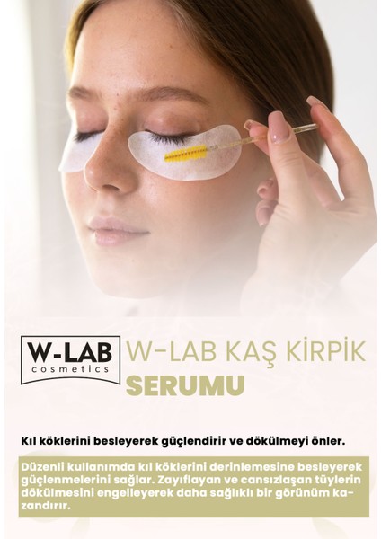Kaş ve Kirpik Serumu 10 ml – Dökülmeyi Önler, Kıl Köklerini Güçlendirir, Vitamin Takviyeli ve Dermatolojik Olarak Test Edilmiş fırsatları