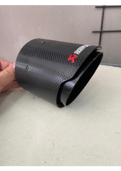 100MM Yerli Akrapoviç Egzoz Ucu Paslanmaz Krom*karbon Kaplama Aynı Gün Stoktan Kargo fiyatları