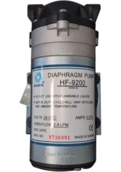 Headon 9200 24 Volt Su Arıtma Pompası