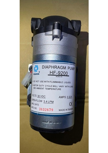 Headon 9200 24 Volt Su Arıtma Pompası fiyatları