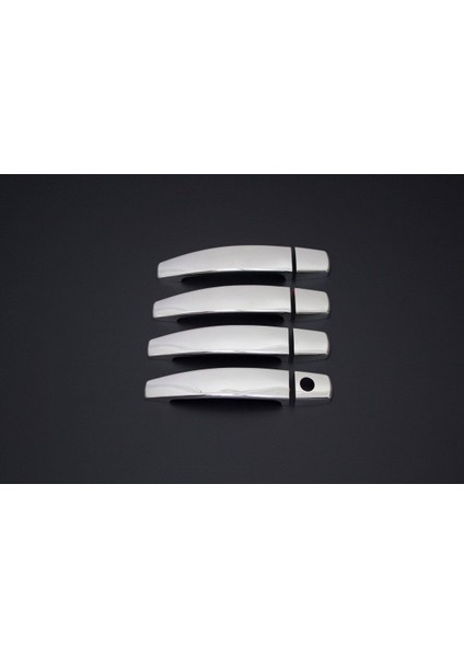 Opel Vectra C Sedan/sw Uyumlu Kapı Kolu 4 Parça 2002-2008 Paslanmaz Krom