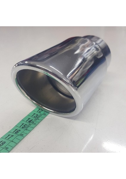 60 Mm. Egzoz Nikelajı Çıkışı 75 Mm. Önü Kesik Sessiz