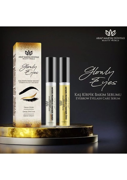 Kaş ve Kirpik Serumu 2×10 ml – Peptid ve Vitamin Destekli, Güçlendirici ve Canlandırıcı Etki, Dermatolojik Testli fırsatları