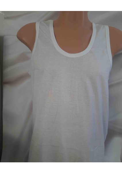 Beyaz %100 Cotton Büyük Beden Rahat Kullanışlı Erkek Atlet fiyatları