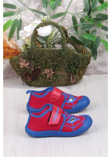 3450 Gz Spıder Anaokulu Kreş Ev Erkek Çocuk Keten Panduf Ayakkabı fiyatları