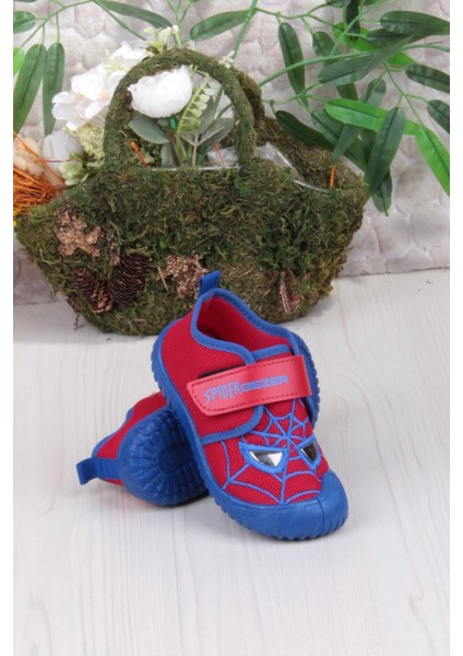 3450 Gz Spıder Anaokulu Kreş Ev Erkek Çocuk Keten Panduf Ayakkabı fırsatları