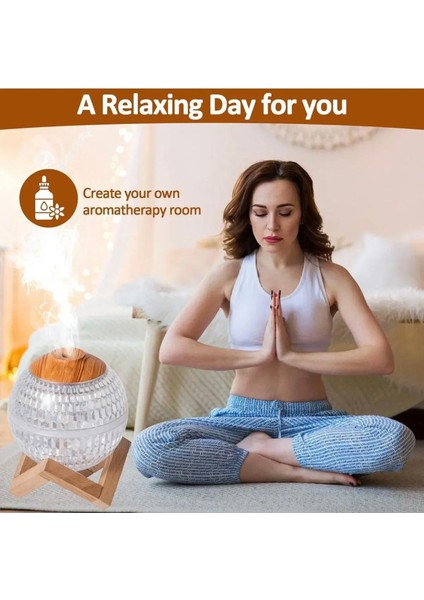 Hava Nemlendirici Buhar Makinesi Hava Nemlendirici Difüzör Gece Lambası Ful LED 350 ml fiyatları
