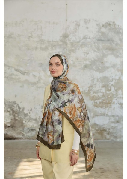Jardin Secret Collection Hint Vual Ipek Şal 5013-02