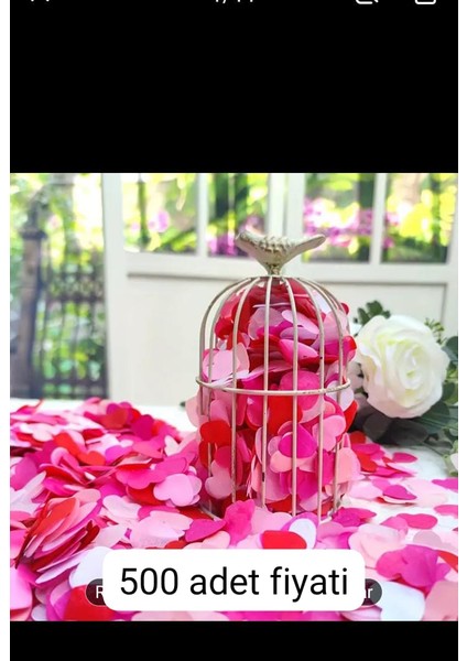 500 Lü Kalp Komfeti