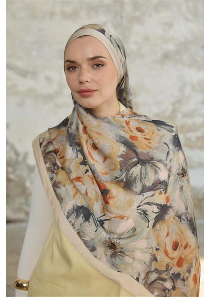 Jardin Secret Collection Hint Vual Ipek Şal 5013-04