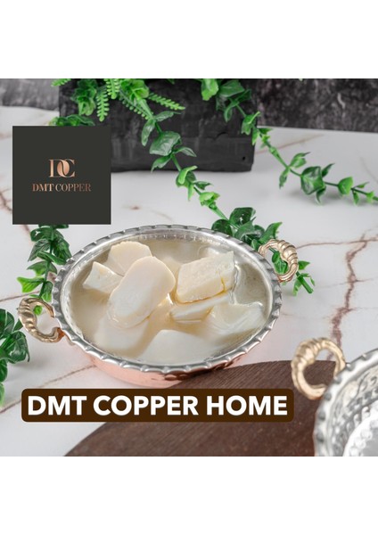 Bakır Kahvaltılık Tabak Tava Model Mini 3'lü Set Kırmızı modelleri